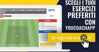 Nuova funzione YouCoachApp esercizi preferiti