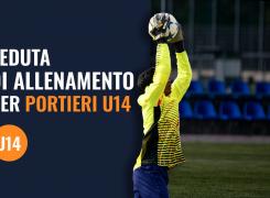 Allenamento portieri Under 14 calcio